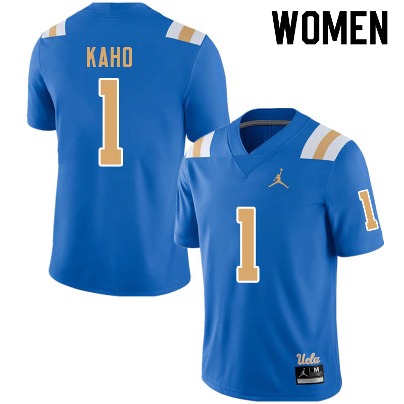 Jordan Brand Women #1 Ale Kaho UCLA Bruins College Football Jerseys Sale-Blue